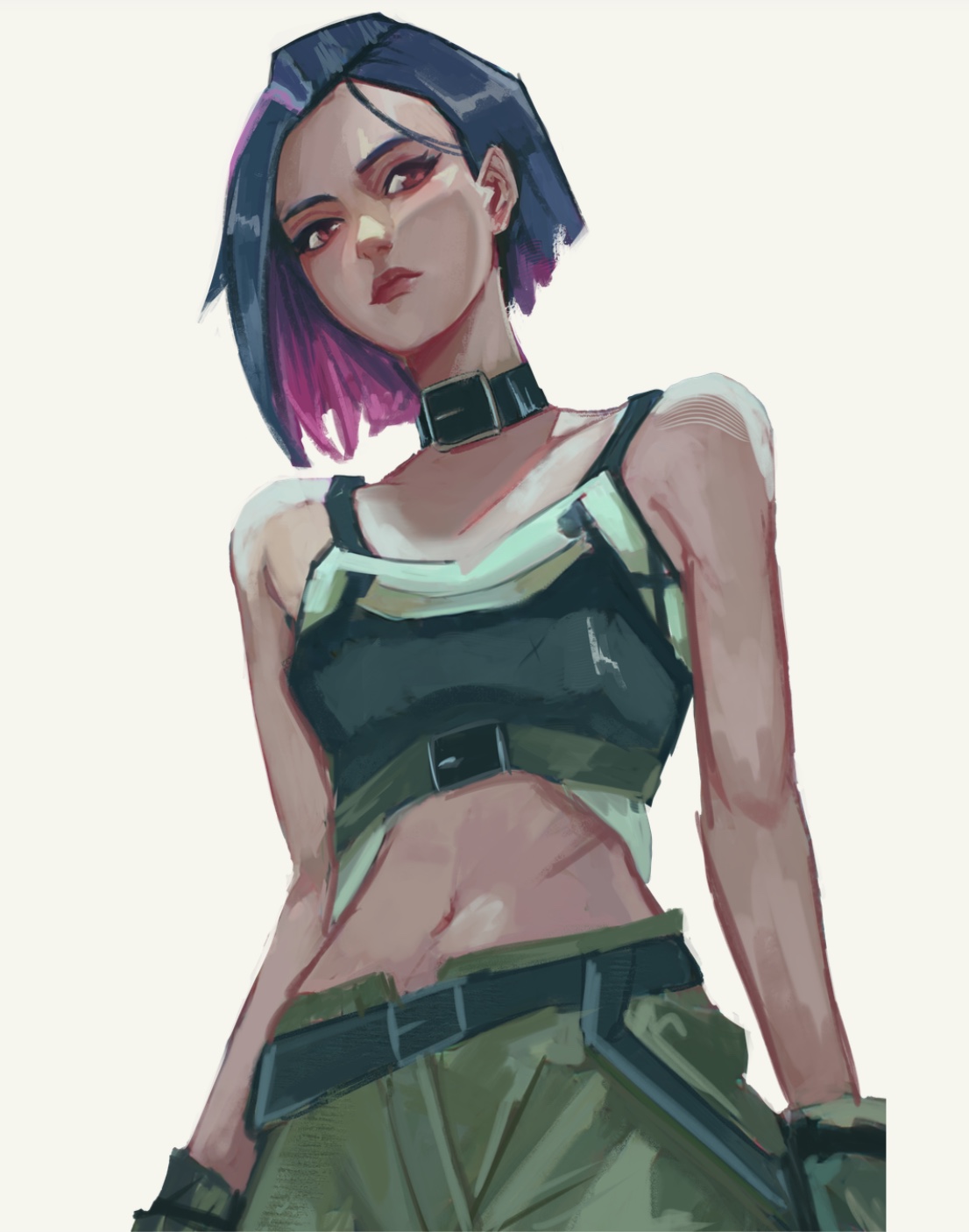 Character design, portrait stylisé